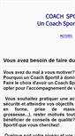 Mobile Screenshot of anthony-coach-sportif.fr