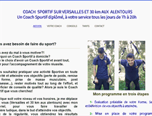 Tablet Screenshot of anthony-coach-sportif.fr